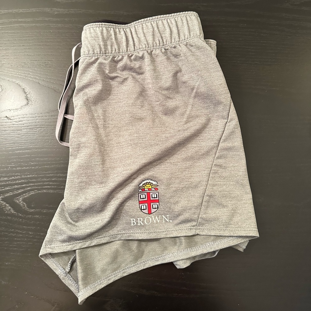 Nike brown university women’s athletic shorts